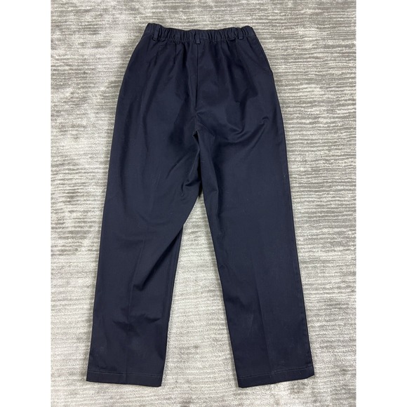 Lands End Pants Womens 6 Blue Chino Khaki Straight‎ Leg Casual - Picture 8 of 12